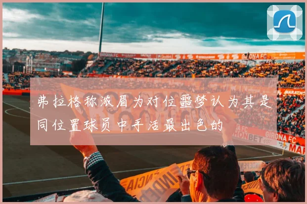 弗拉格称浓眉为对位噩梦认为其是同位置球员中手活最出色的